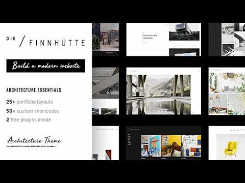 Die Finnhütte - Modern Architecture and Interior Design Theme | Themeforest Website Templates and