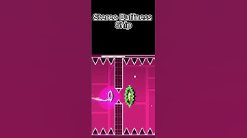 Stereo Buffness #geometrydash #gd #gaming #shorts #stereo #stereomadness #level #gameplay