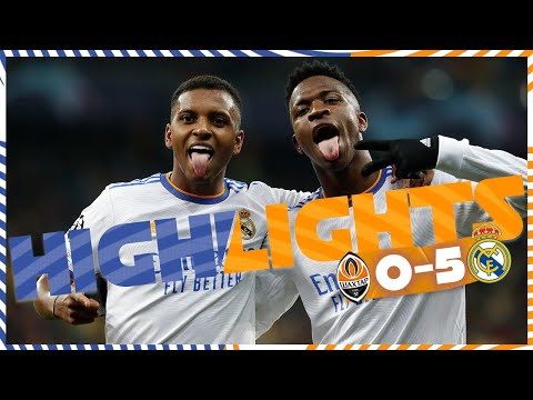 HIGHLIGHTS | Shakhtar Donetsk 0-5 Real Madrid | Vini Jr.'s WONDERGOAL!