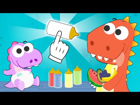 Learn with Eddie 🍓🍼 How to make Fruit Baby Bottles