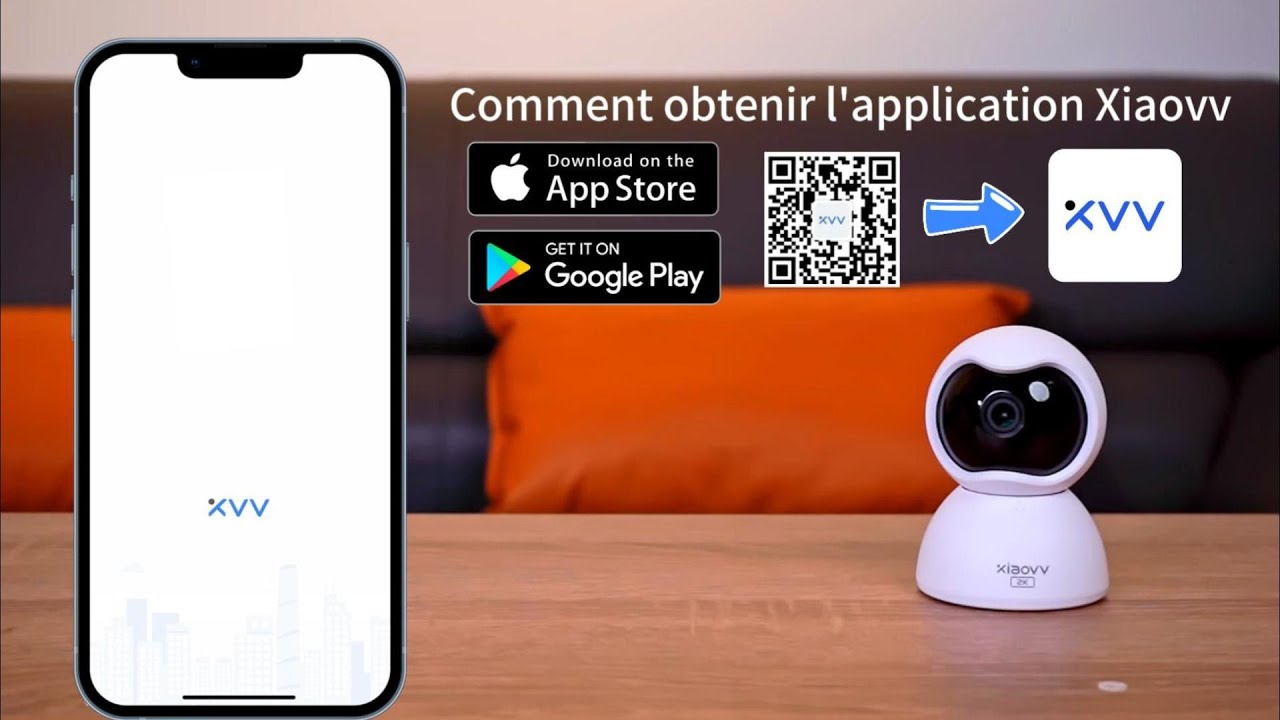 Comment utiliser "QR code Connect" | xiavv Q2 caméra de sécurité ...