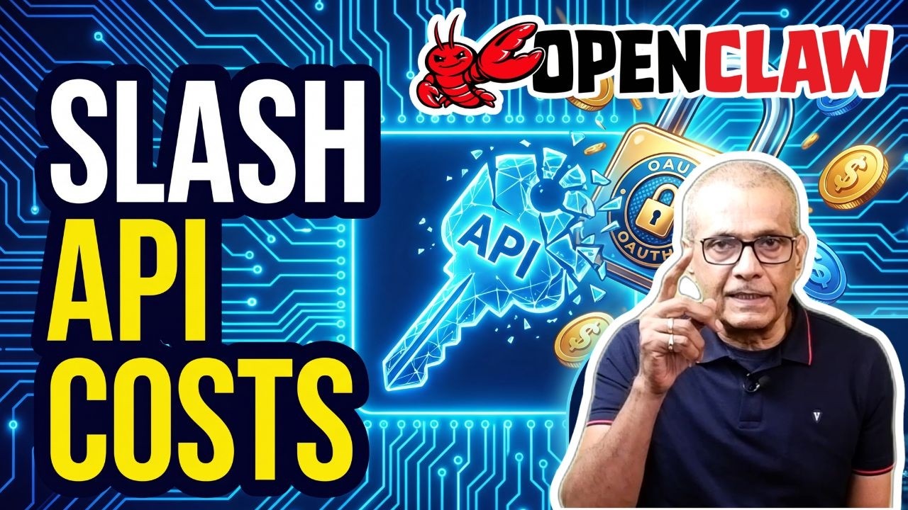Lower Your AI API Costs: Switch OpenClaw to OAuth - YouTube
