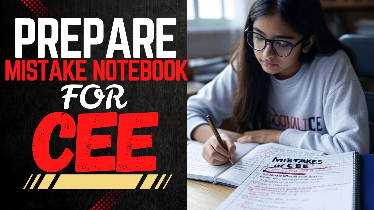 Mistake Notebook for CEE Preparation 