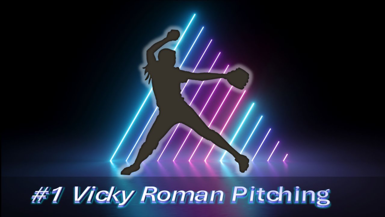 #1 Vicky Roman Pitching 10 Strike Out