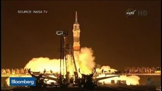 Lift Off: Soyuz Spacecraft Launches for Space Station Lift Off: Soyuz Spacecraft Launches for Space Station