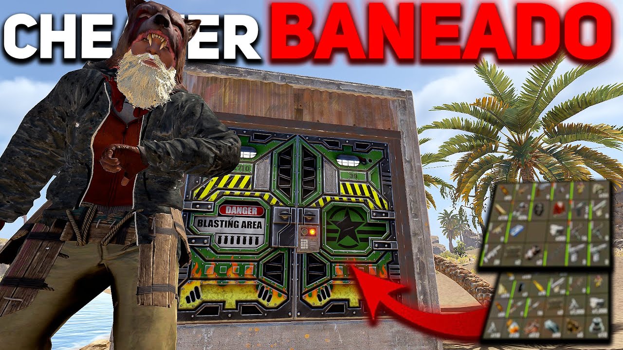 BANEAN A UN CHEATER EN TIEMPO RECORD Y LO RAIDEAMOS!! - Ludovici RUST