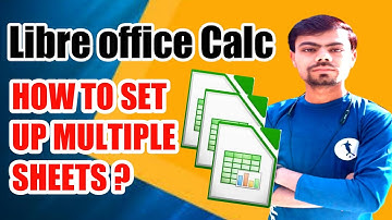 How to set up multiple sheets in LibreOffice calc?  #libreoffice @anandeshwarclasses