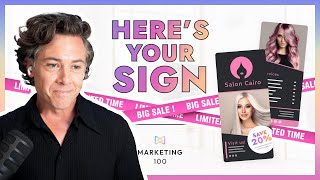 Do your salon promo ideas need help | Marketing 100 | Ep. 53
