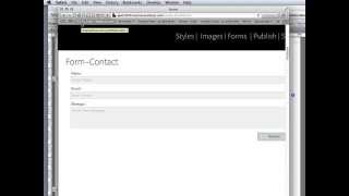Tips & Tricks [MUSE]: Insert Simple Form