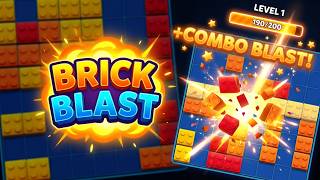 Brick Blast Puzzle Game Mobile Gameplay Android screenshot 5