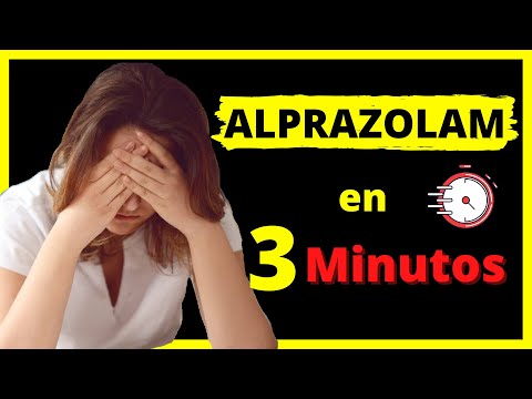 Video: 4 formas de usar alprazolam