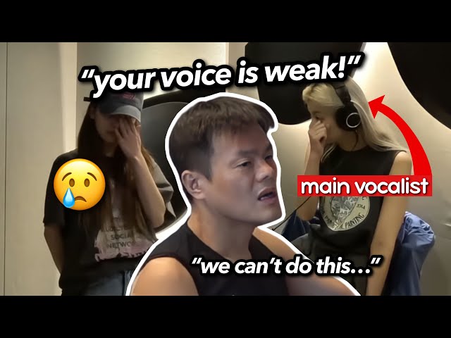 JYP makes Yeji u0026 Lia cry while recording for comeback class=