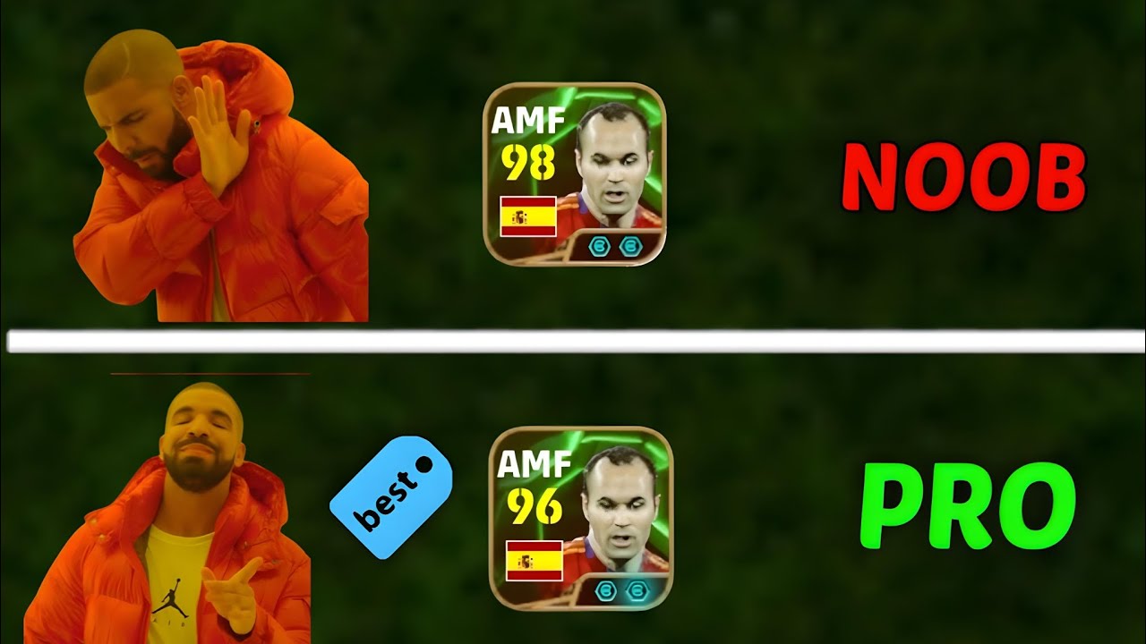 THE RIGHT WAY TO TRAIN FREE INIESTA • eFootball 2024 mobile