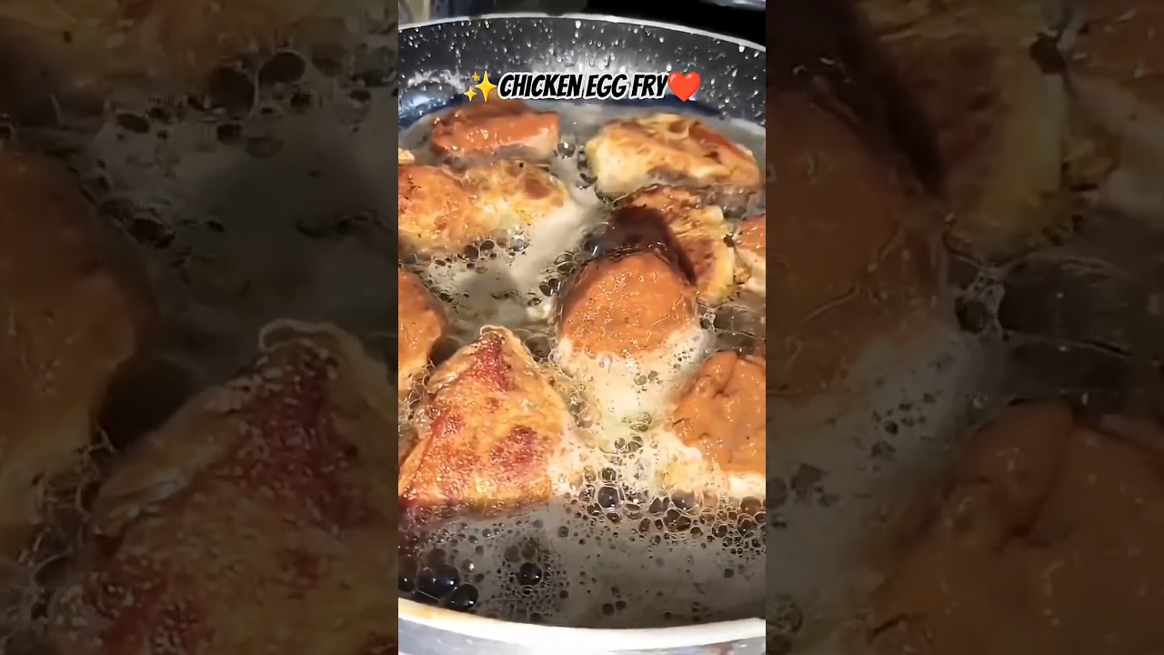 chicken egg fry 🍗