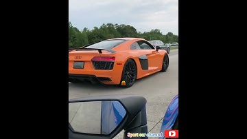 UGR AUDI R8 V10 TWIN TURBO VS AUDI RS6 C7 V8 TFSI TWIN TURBO＃SHORTS＃SHORT