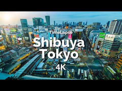 4K TimeLapse / Shibuya Tokyo