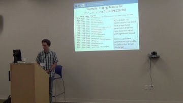 Cauldron 2013 - Using the Tool for Automatic Compiler Tuning for GCC Development