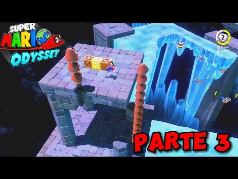 Super Mario Odyssey parte 3, Torre de Goombas.