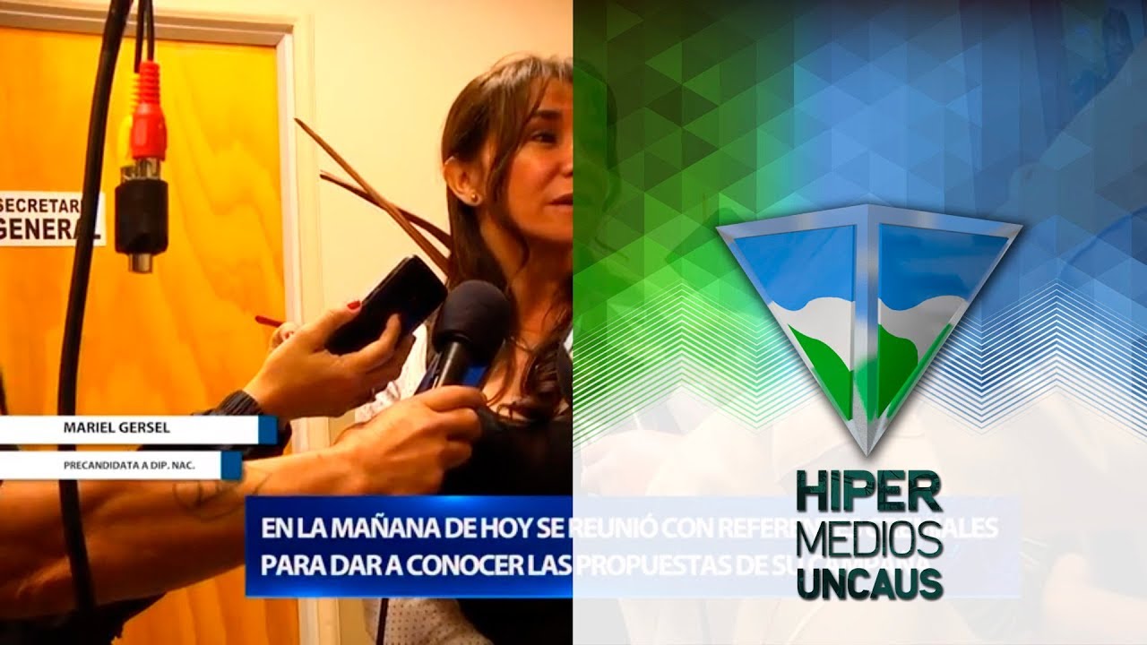  MARIEL GERSEL REUNION CON REFERENTES GREMIALES