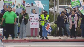More than 500 San Diego Kaiser health workers strike over wage and staffing disputes