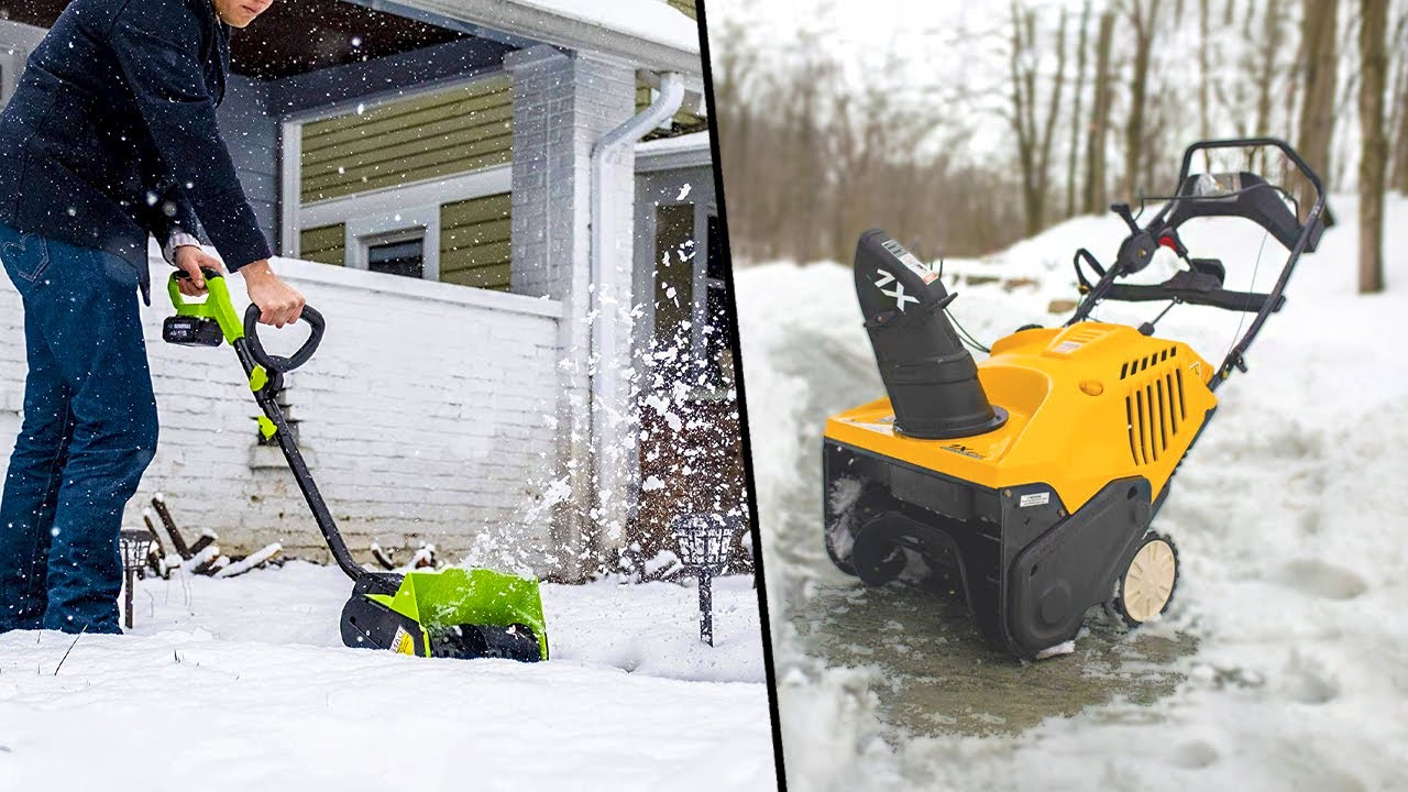 Top 7 Best Cheap Snow Blower You Can Buy In 2023 YouTube