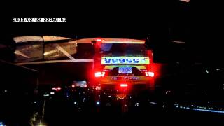 ADR36　夜間　行車記錄器　【影片未翻轉，轉正影片請見下方說明！】