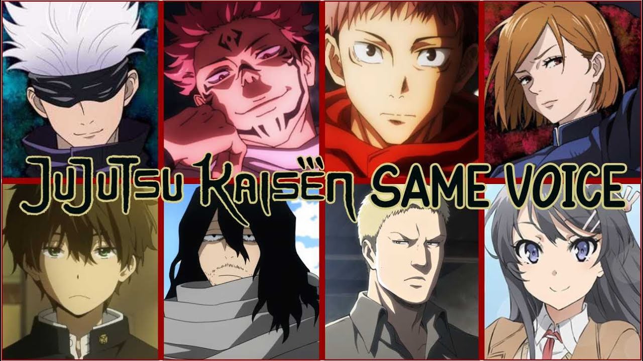 Jujutsu Kaisen & 10 Other Popular Anime With Characters Voiced By