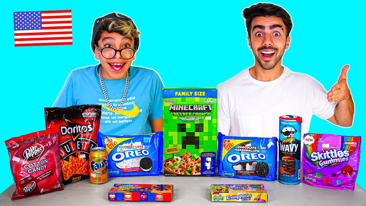 PROBANDO DULCES RAROS DE ESTADOS UNIDOS! *parte 2*