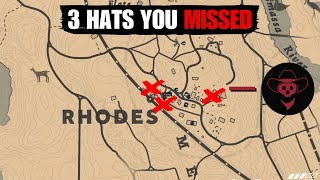 RDR2 Rhodes Has 3 SECRET Hats You Probably Missed!