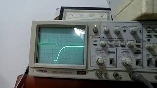 Felezjoo Pi 45 cm Bobin İle Osilaskop Görüntüleri