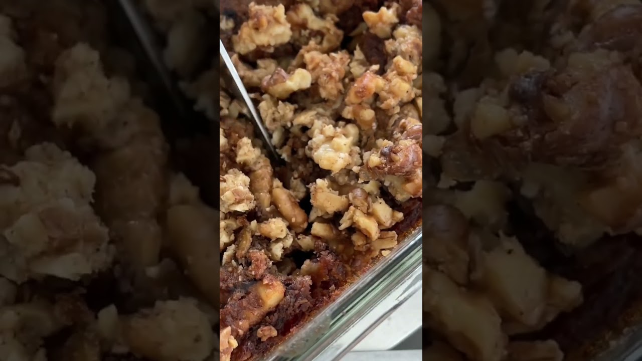 Watch gluten free 🍎 + walnut cake on YouTube Watch gluten free 🍎 + walnut cake on YouTube