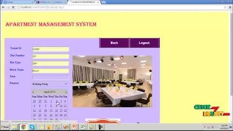 Final Year Projects | Apartment management system