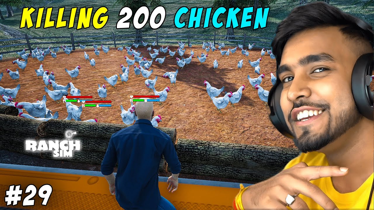 KILLING 200 CHICKEN IN RANCH Ranch Simulator In Hindi 29 YouTube killing-200-chicken-in-ranch-ranch-simulator-in-hindi-29-youtube