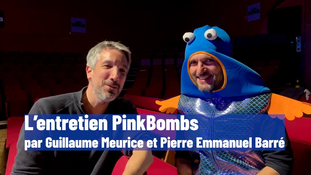 PinkBombs : Guillaume Meurice et Pierre Emmanuel Barré donnent la parole aux saumons d'élevage