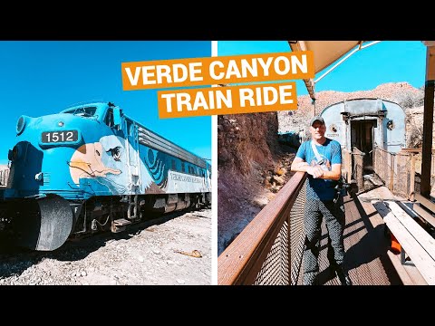 วีดีโอ: เที่ยวบนทางรถไฟ Verde Canyon