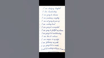 CURSIVE WRITING TUTORIAL/ CURSIVE WRITING PRACTICE/ CURSIVE LETTERS ‎⁨@CursiveWriter⁩ 