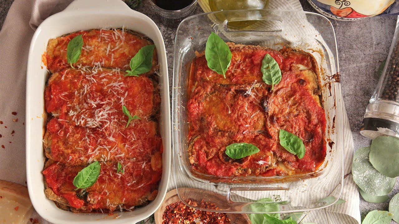 Eggplant Parm Two Ways