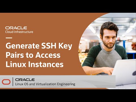 Generate SSH Key Pairs to Access Linux Instances in the Oracle Cloud Infrastructure