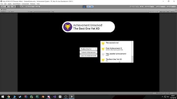 Unity Achievement System Tutorial 00 (Project Overview)