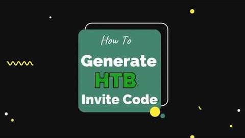 How to Generate Hack The Box Invite Code 2021 | penetration |