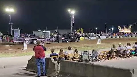Rivian R1T Truck and Tractor Pulls!!  Carroll County Fair!! 2022 Electric Truck Pull !!