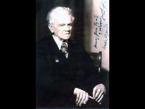 Watch Alexander Goldenweiser plays Beethoven Sonata No. 14 in C sharp minor Op. 27 No. 2 "Moonlight" on YouTube