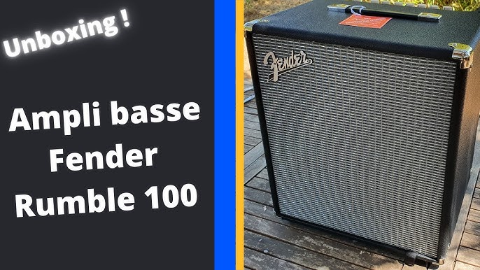 Amplificador de baixo Fender Rumble 100 V3