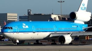 KLM MD-11 PH-KCD Departing LAX