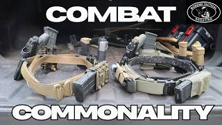 Best tactical belt loadouts. Three different belts, same functionality.