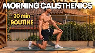 20 min CALISTHENICS Morning Activation | Follow Along at Home