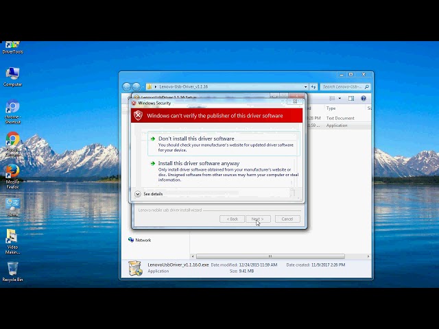 F.Kr. eskortere Tablet How to Install Lenovo USB Driver on Windows 10, 8, 7, Vista, XP - YouTube