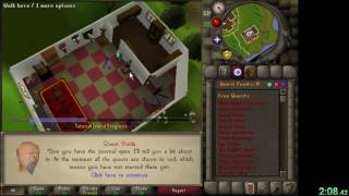 Runescape Tutorial Island speedrun 5:38
