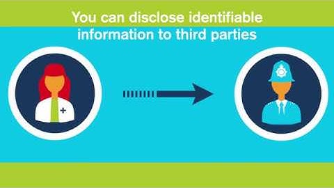 When can I disclose information to third parties?