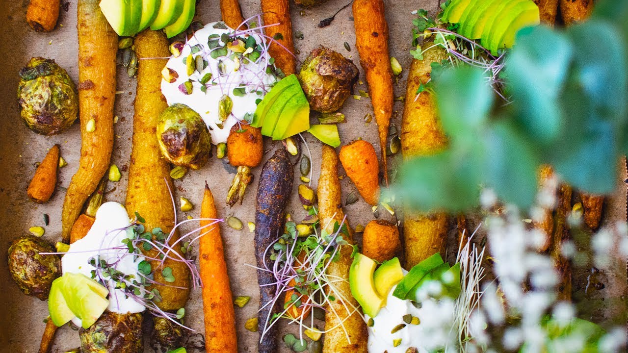 foodies omaha Pečené mrkvičky s avokádem